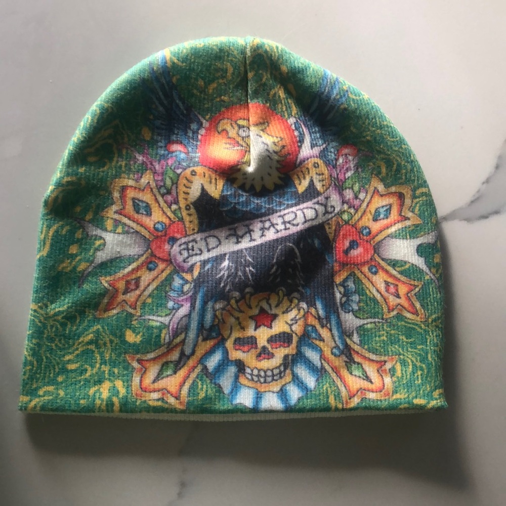 Ed hardy beanie winter hat